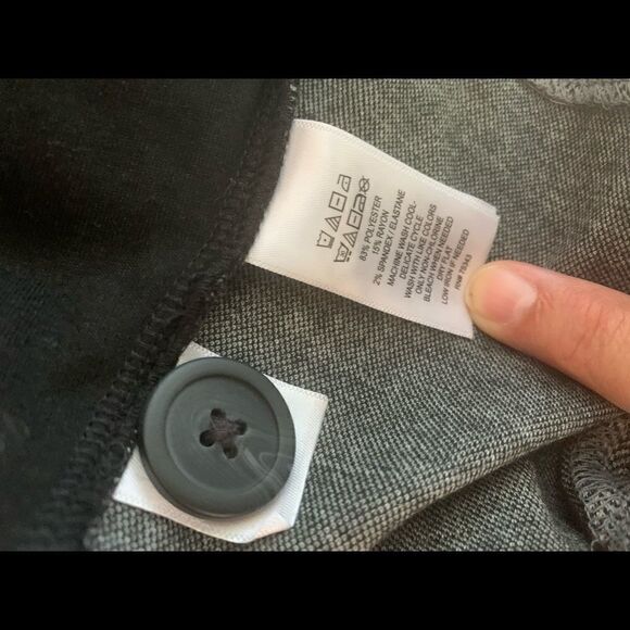 Tahari Black and White chevron print jacket size M - Picture 6 of 7